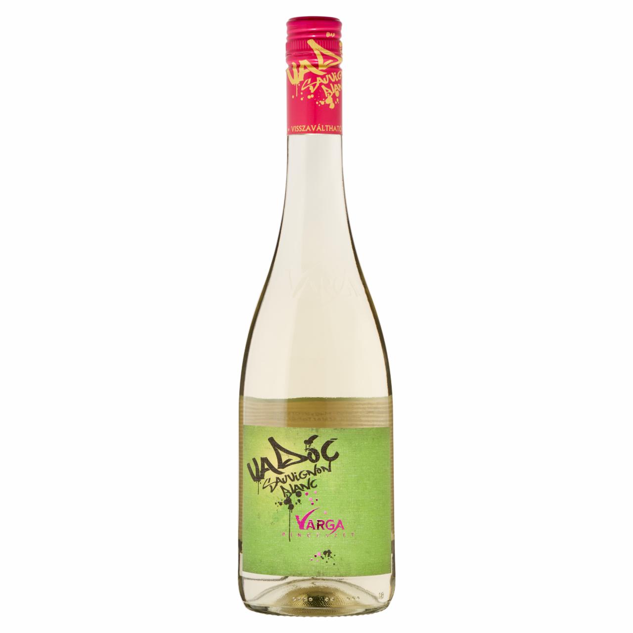 Képek - Varga Vadóc Felső-Magyarországi Sauvignon Blanc száraz fehér tájbor 11,5% 0,75 l