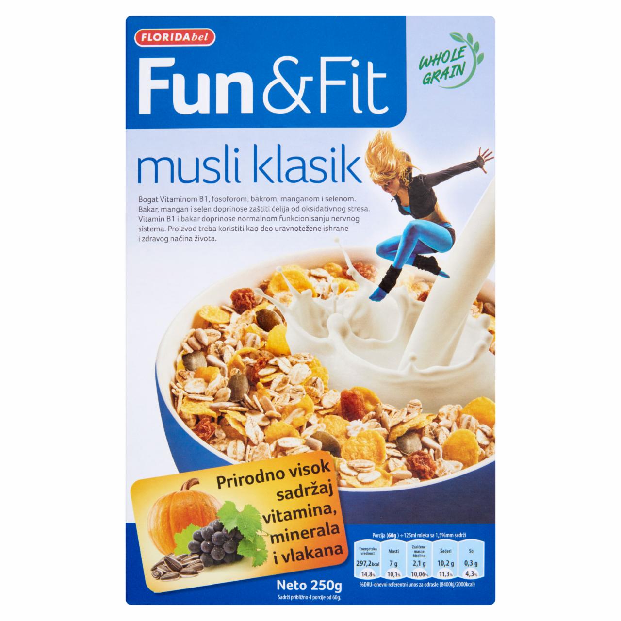 Képek - Fun&Fit Classic müzli 250 g