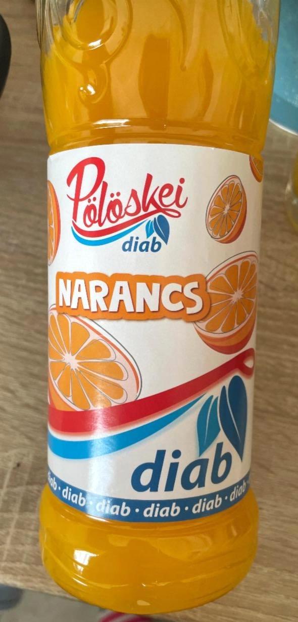 Képek - Diabetikus szörp Narancs Pölöskei