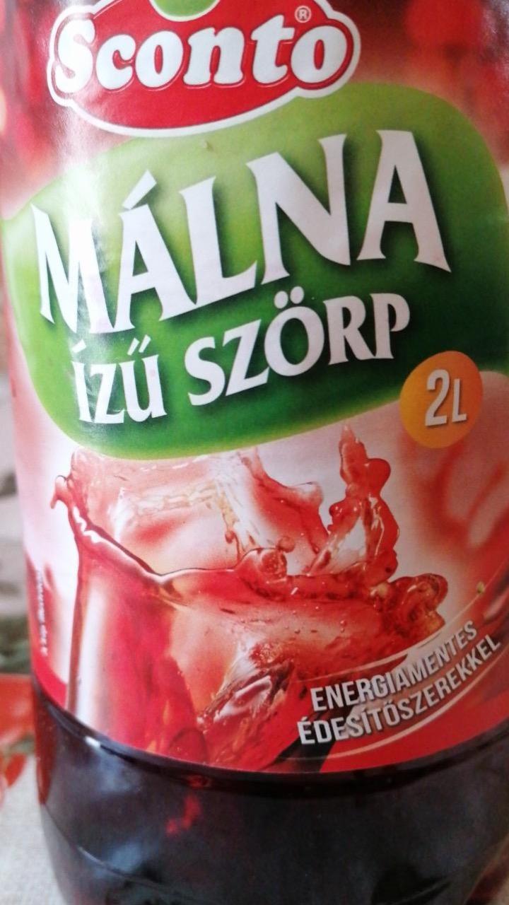 Képek - Málna ízű szörp Sconto