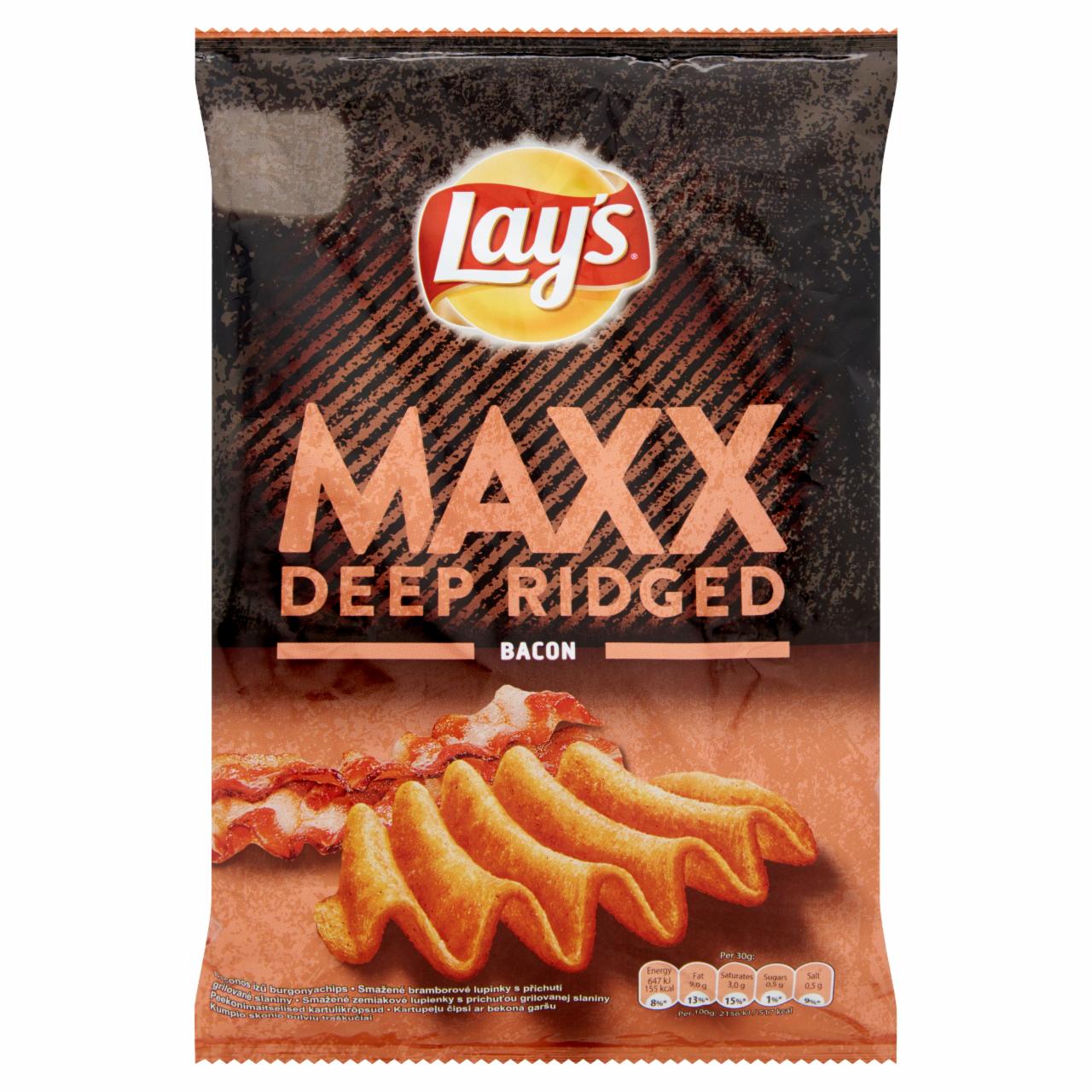 Képek - Lay's Maxx baconos ízű burgonyachips 70 g