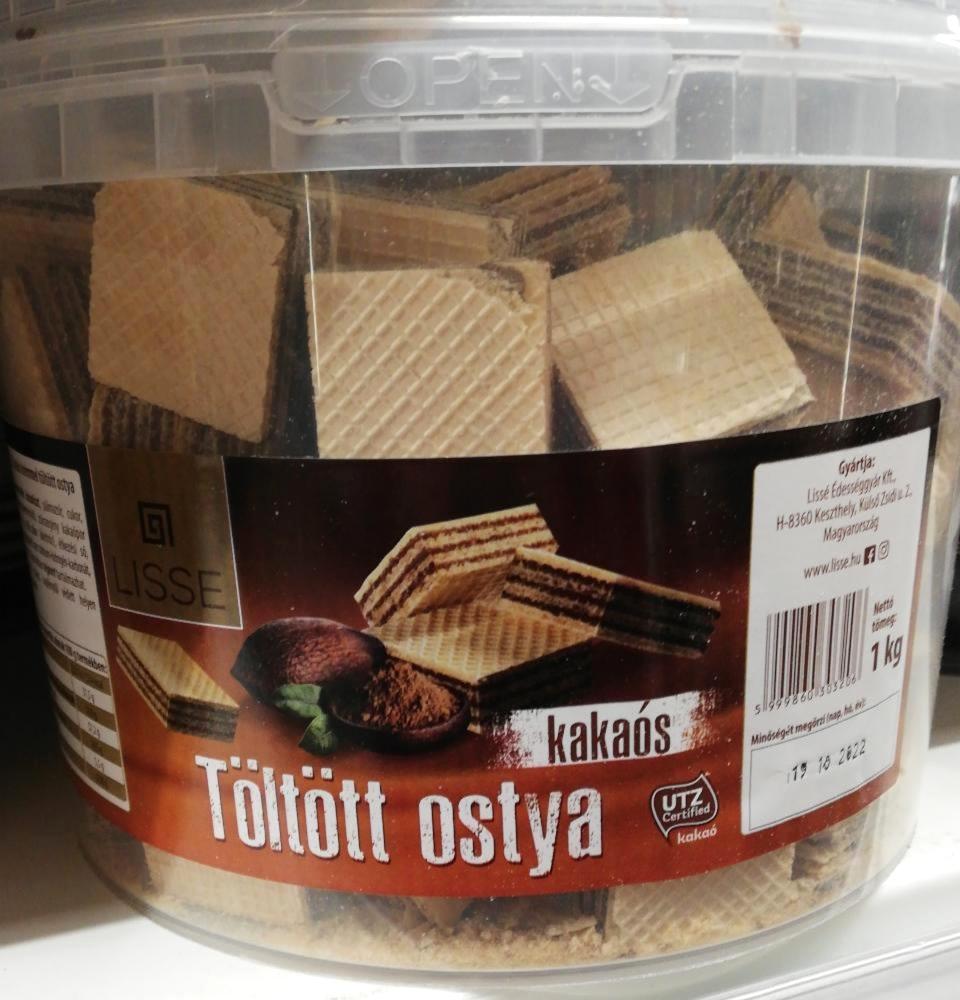 Képek - Lisse kakaós krémmel töltött ostya 1 kg