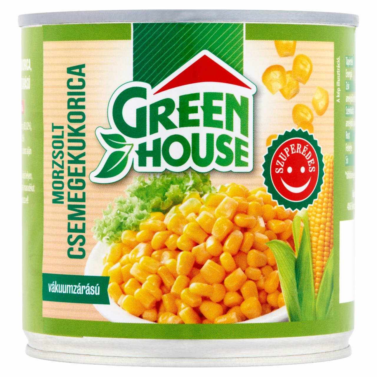 Képek - Greenhouse szuperédes morzsolt csemegekukorica 340 g