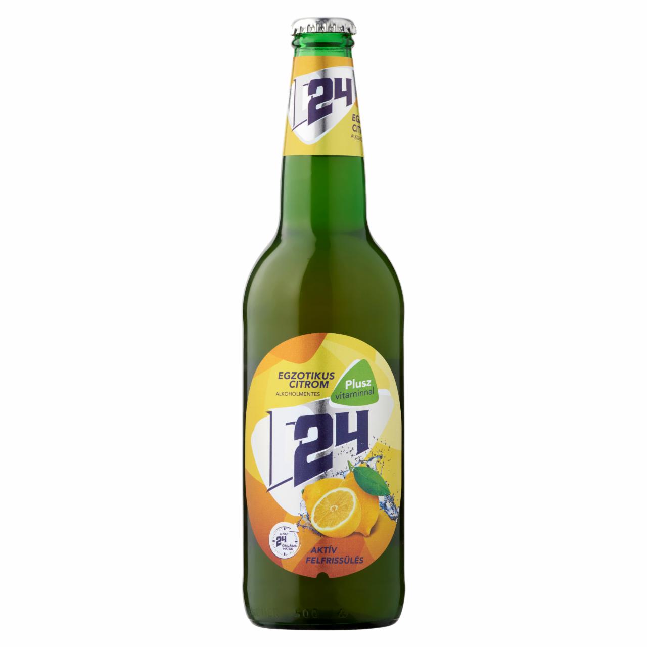 Képek - D24 Egzotikus Citrom citrom ital és alkoholmentes világos sör keveréke 0,5 l