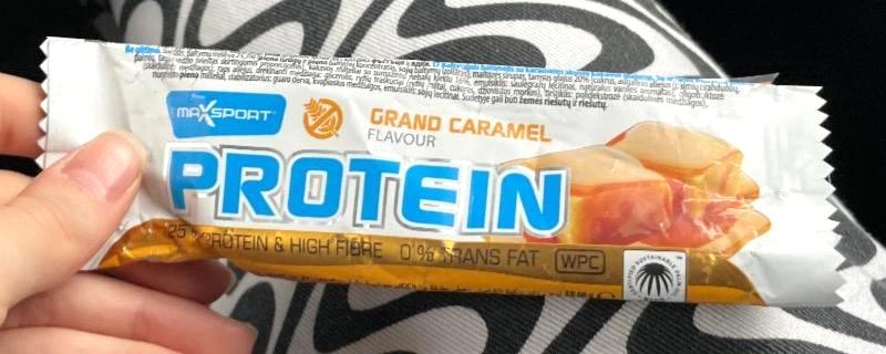 Képek - MaxSport Protein karamell ízű protein szelet kakaóbevonattal 60 g