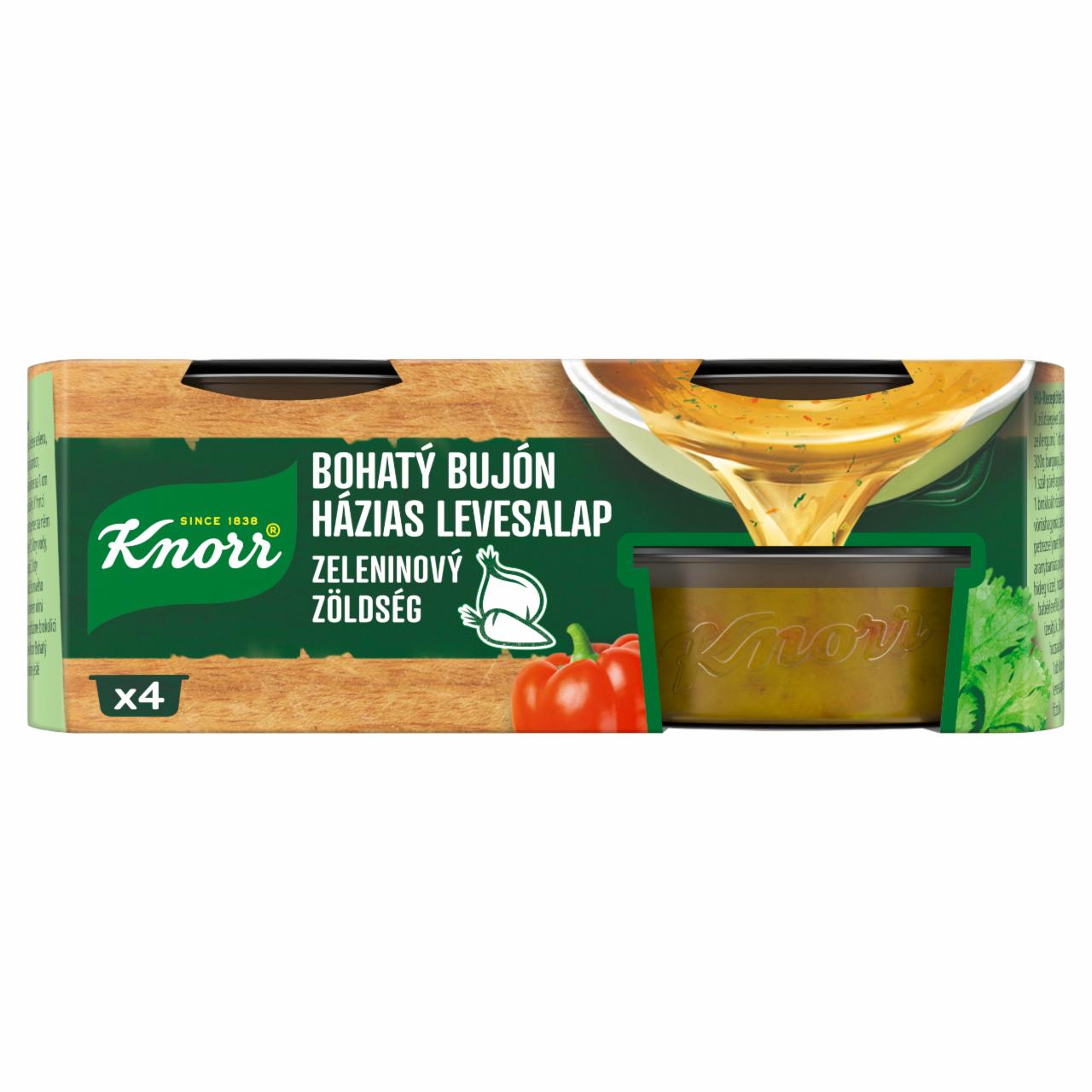 Képek - Knorr házias zöldség levesalap 4 x 28 g (112 g)