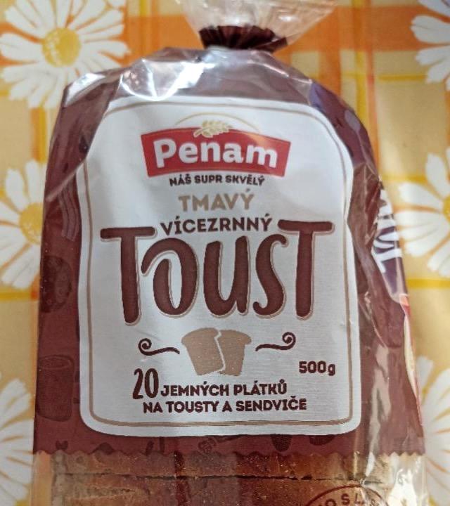 Képek - Tmavý vícezrnný toust Penam