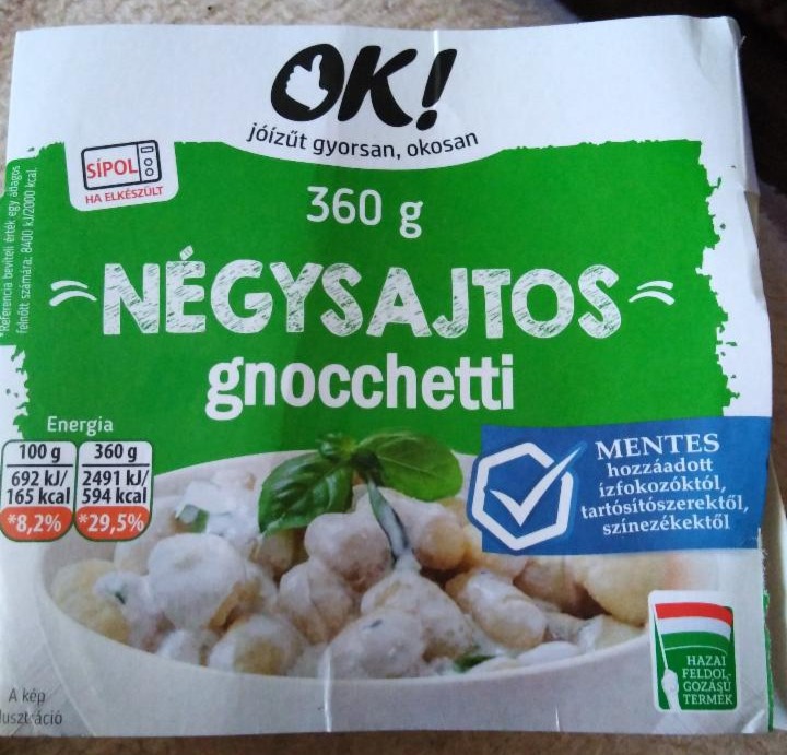 Képek - Négysajtos gnocchetti OK!