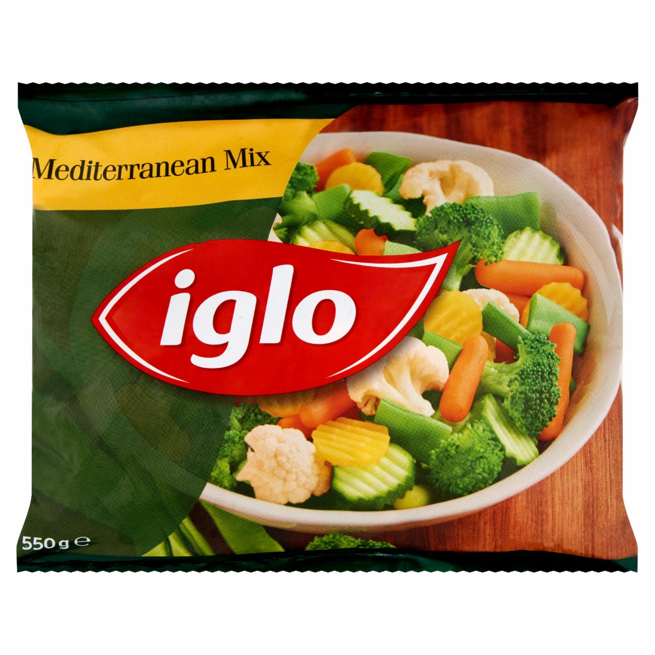 Képek - Iglo gyorsfagyasztott mediterrán zöldségkeverék 550 g