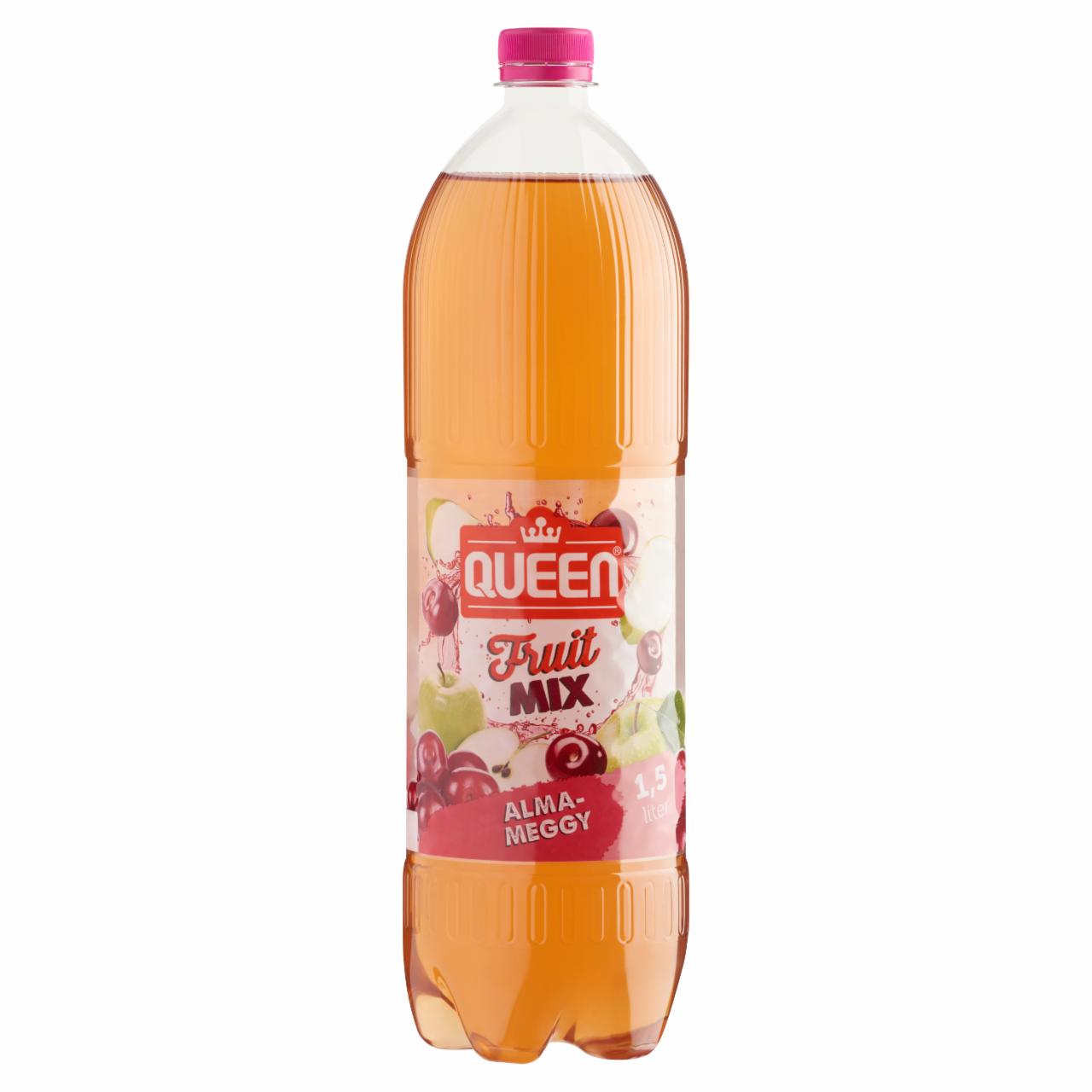 Képek - Queen Fruit Mix alma-meggy szénsavmentes üdítőital cukorral és édesítőszerrel 1,5 l