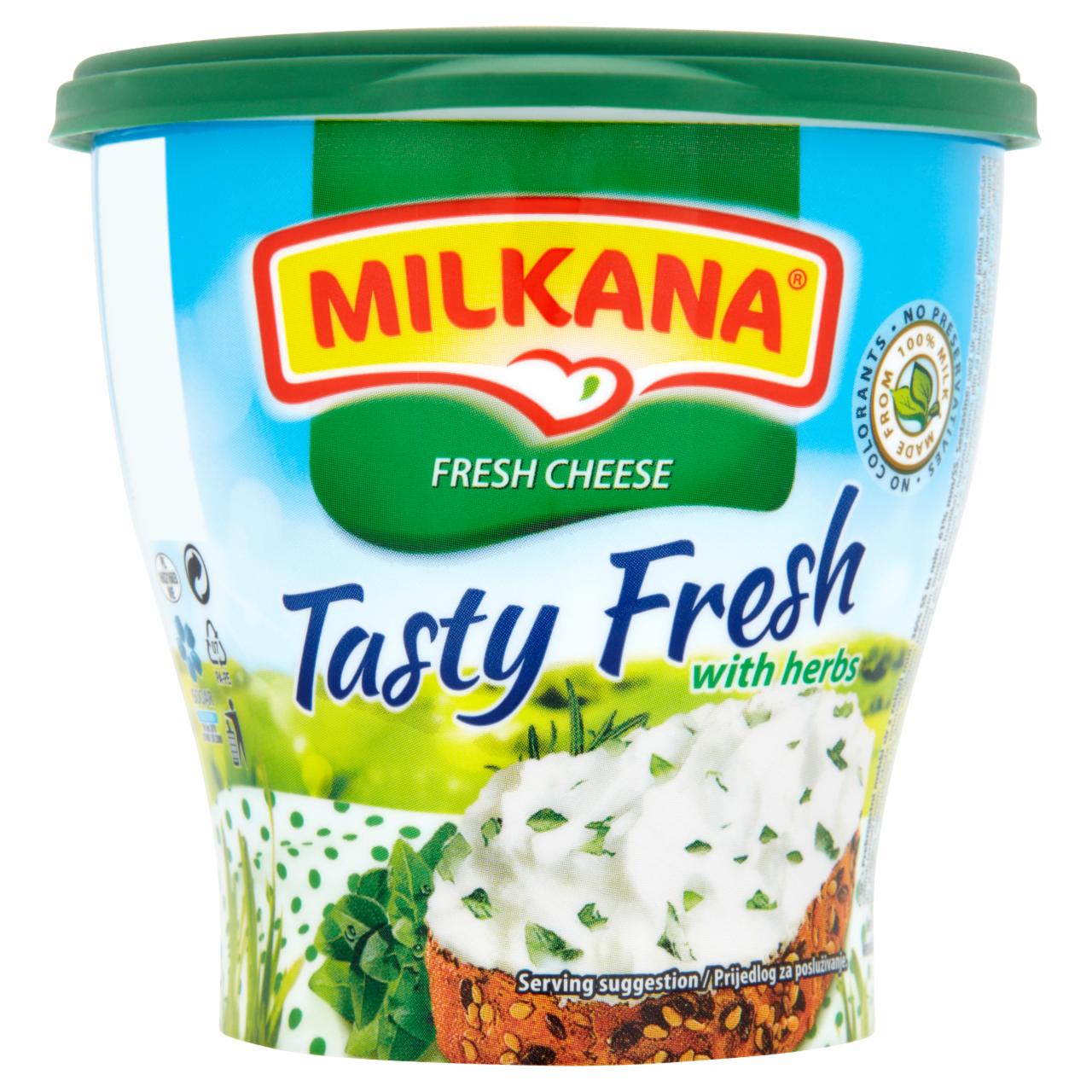 Képek - Milkana zöldfűszeres friss sajtkrém 150 g