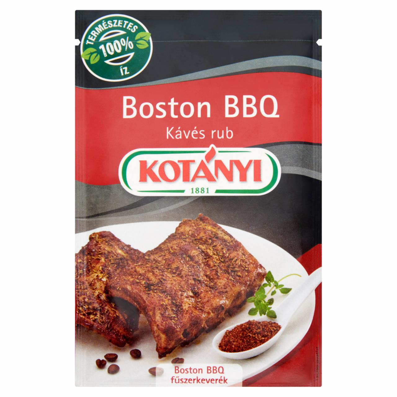 Képek - Kotányi Boston BBQ kávés rub fűszerkeverék 22 g