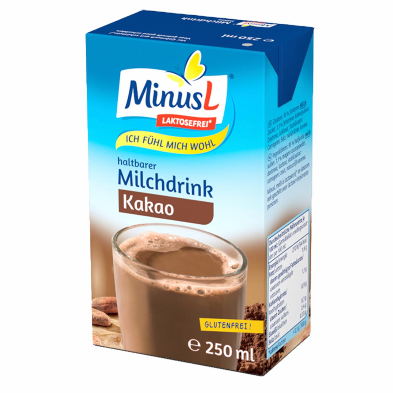 Képek - MinusL laktózmentes zsírszegény csokoládé ízű tejkészítmény 250 ml