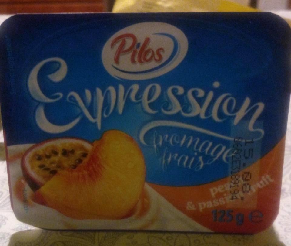 Képek - Expression habosított rétegezett desszert őszibarack- maracuja Pilos