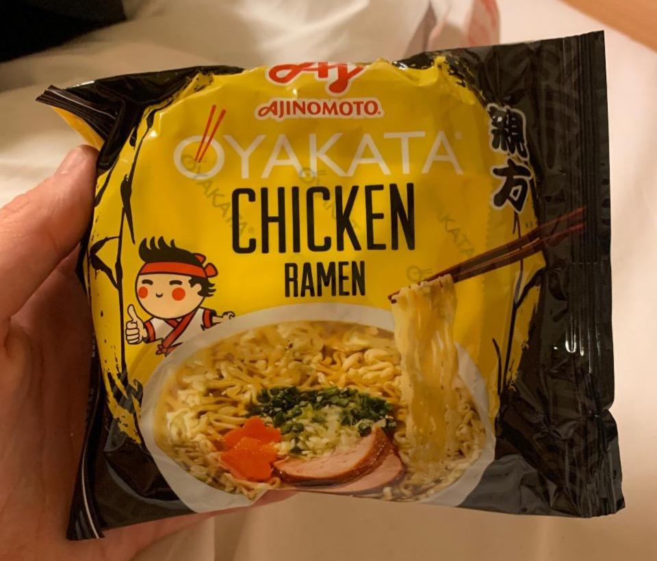 Képek - Oyakata Chicken Ramen instant tésztaleves csirke ízesítéssel 83 g