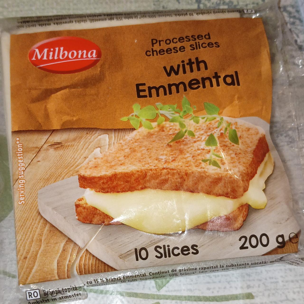 Képek - Szendvicsfeltét Cheese slices with emmental Milbona