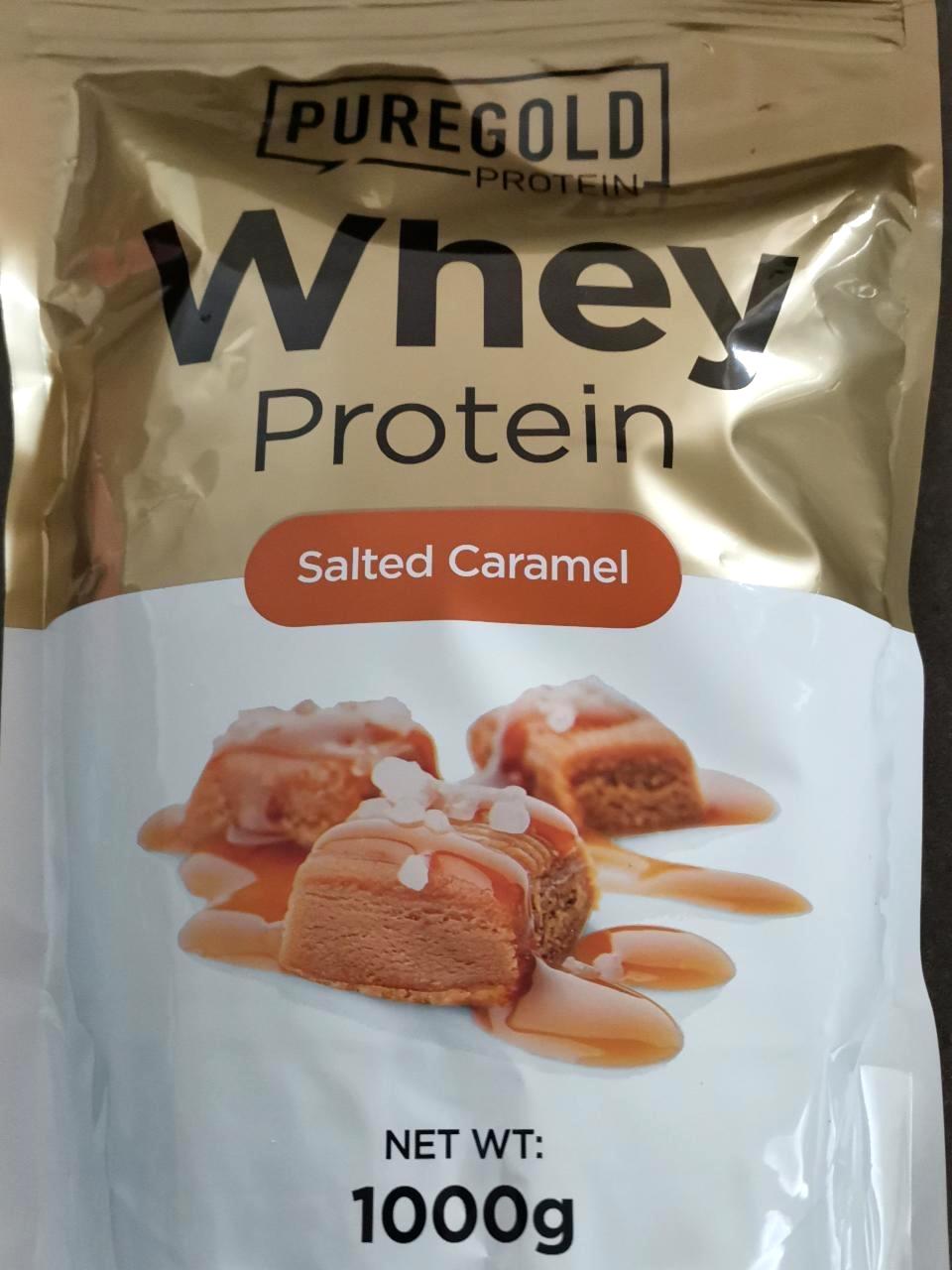 Képek - Whey protein Salted Caramel Pure Gold