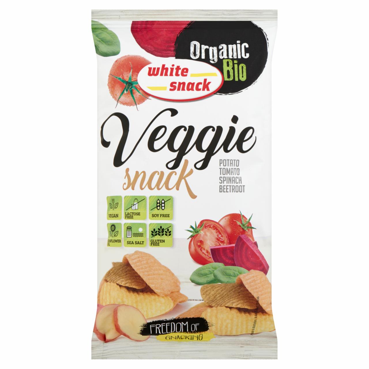 Képek - White Snack BIO zöldséges sült snack 45 g