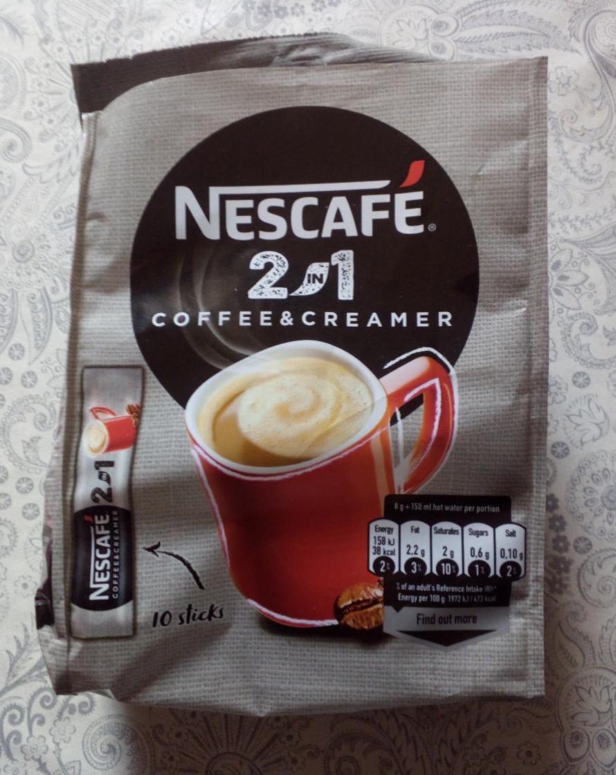 Képek - Nescafé 2in1 azonnal oldódó kávéspecialitás 10 x 8 g (80 g)