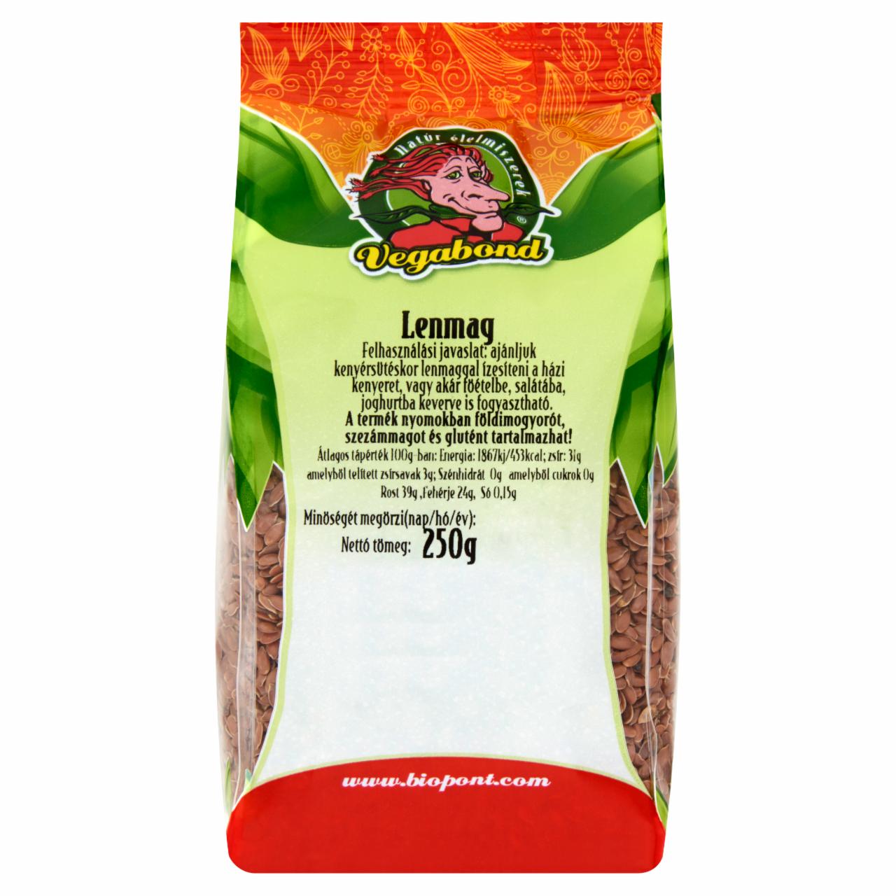 Képek - Vegabond lenmag 250 g