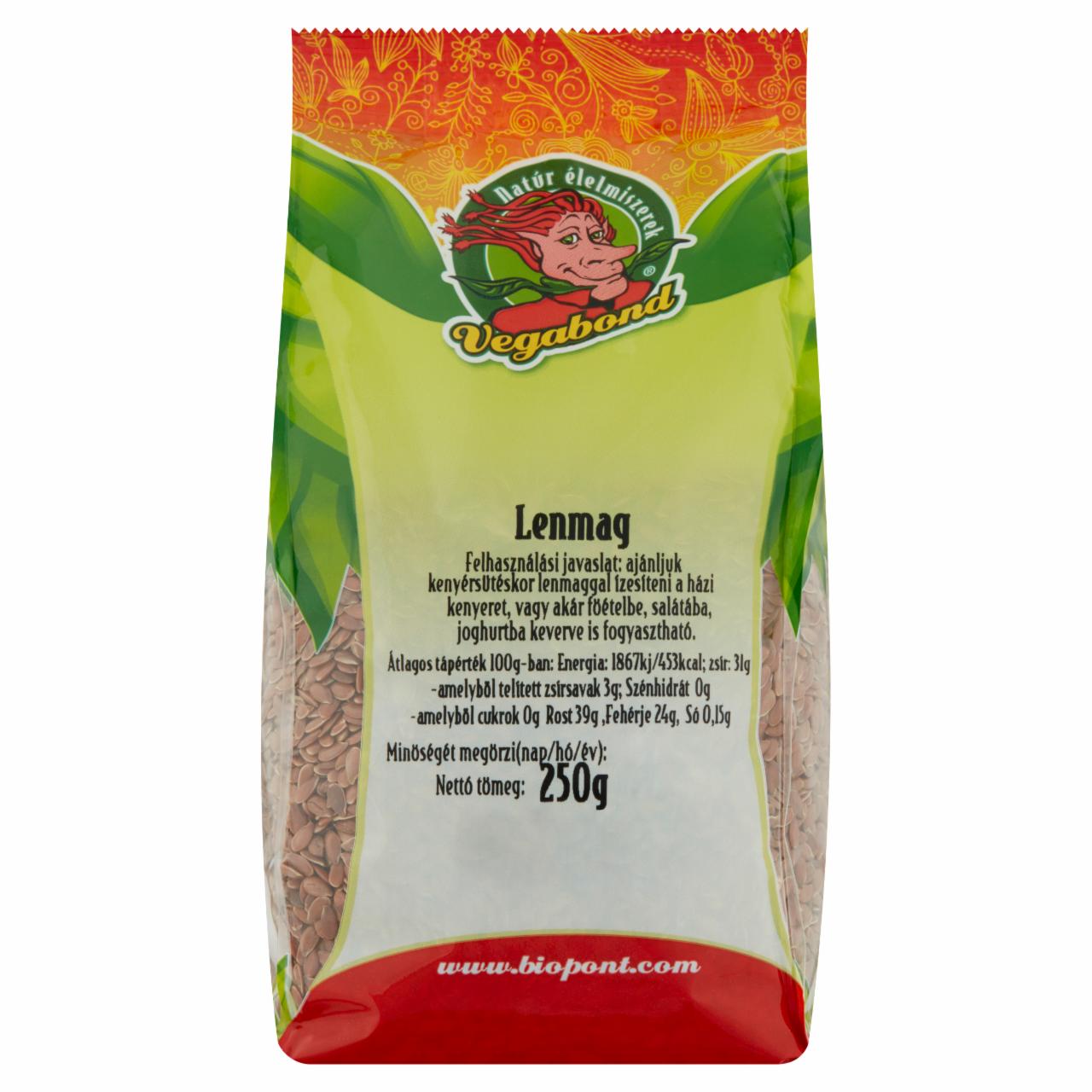 Képek - Vegabond lenmag 250 g