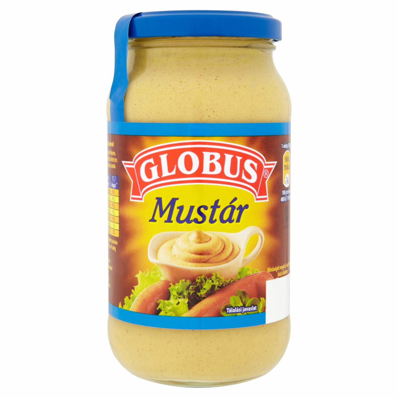 Képek - Globus mustár 470 g