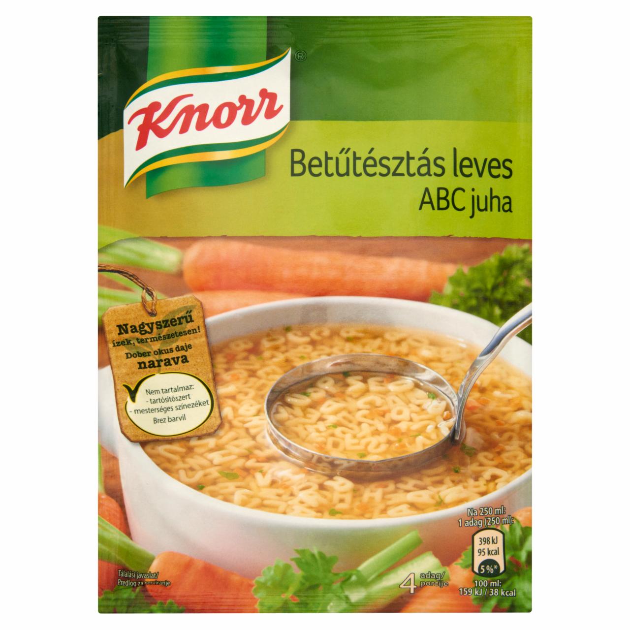 Képek - Knorr betűtészta leves 109 g