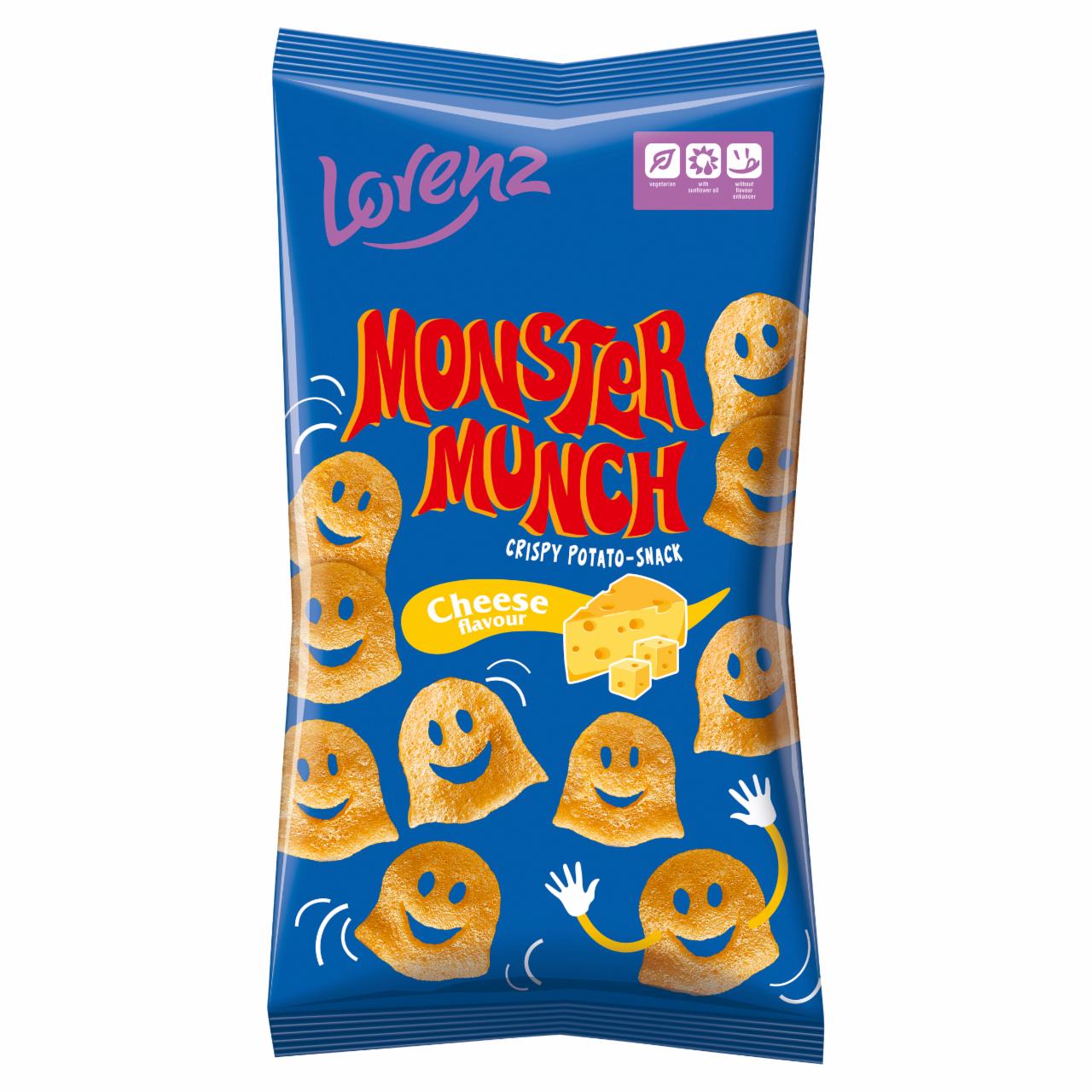 Képek - Lorenz Monster Munch sajt ízű burgonyasnack 75 g