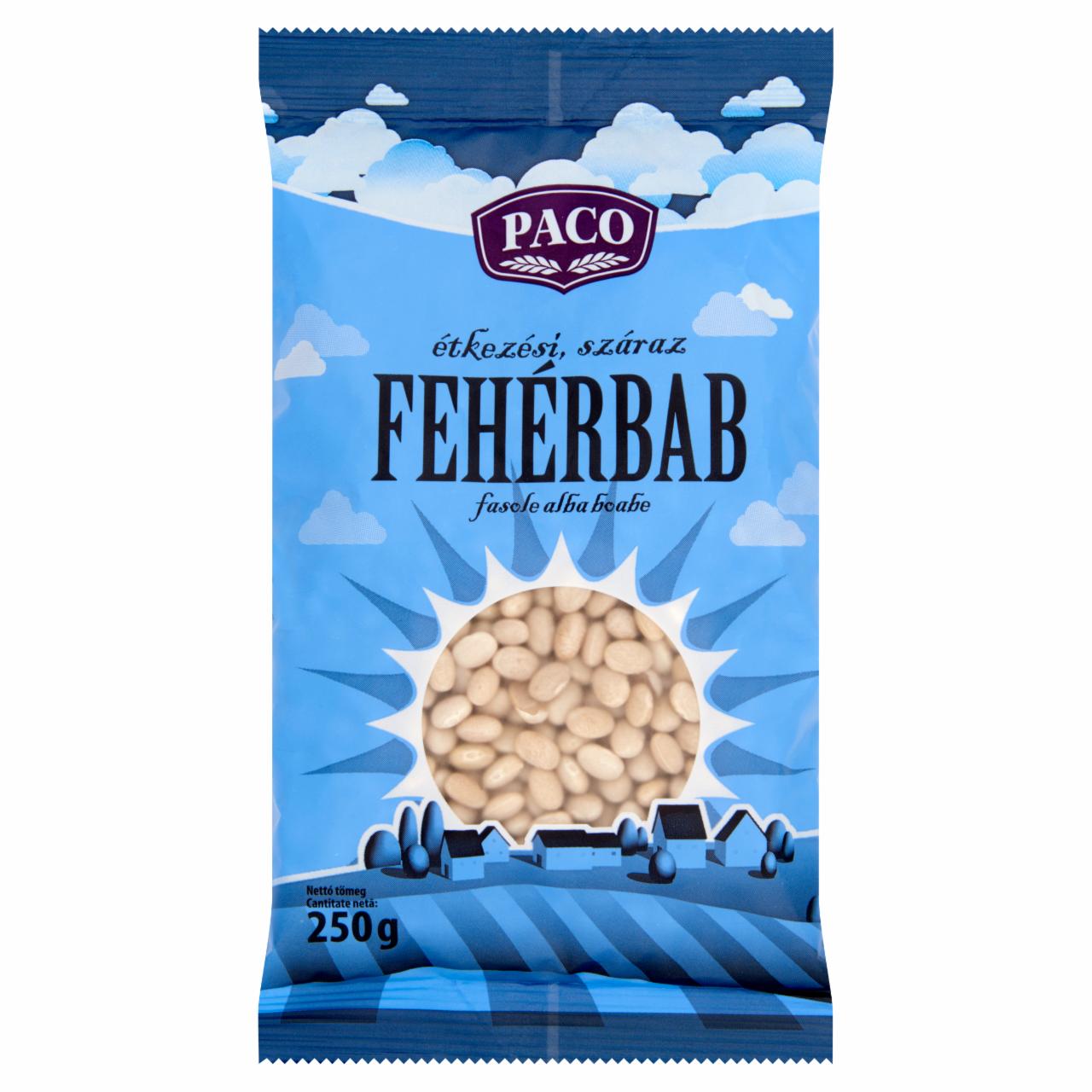 Képek - Paco étkezési, száraz fehérbab 250 g