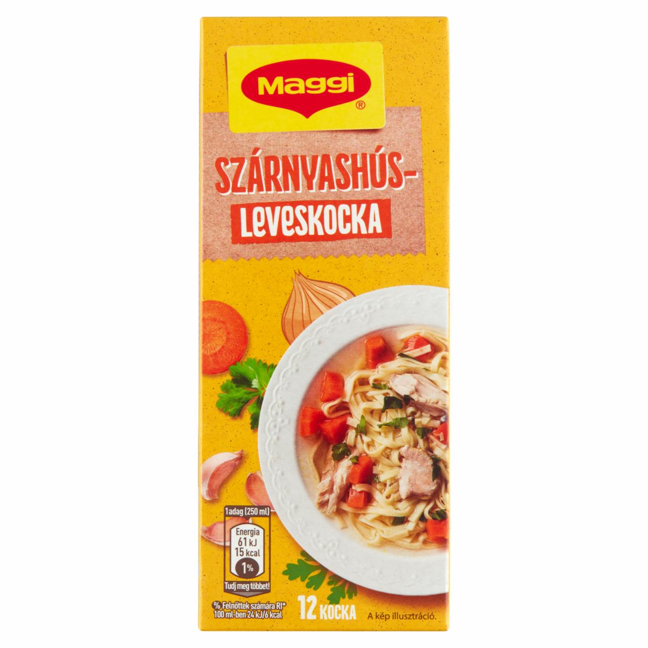 Képek - Maggi Szárnyashúsleves-kocka 120 g