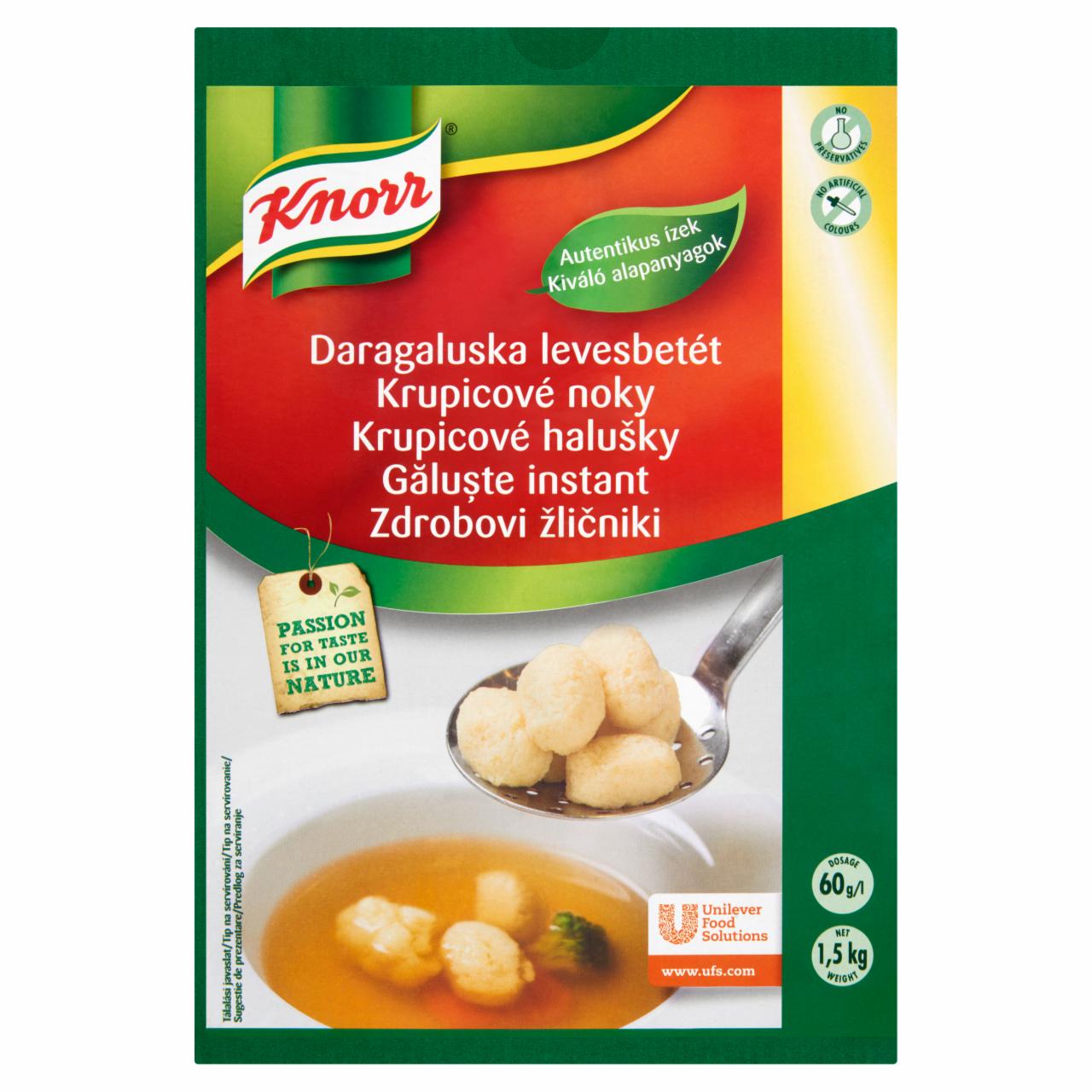 Képek - Knorr daragaluska levesbetét 1,5 kg
