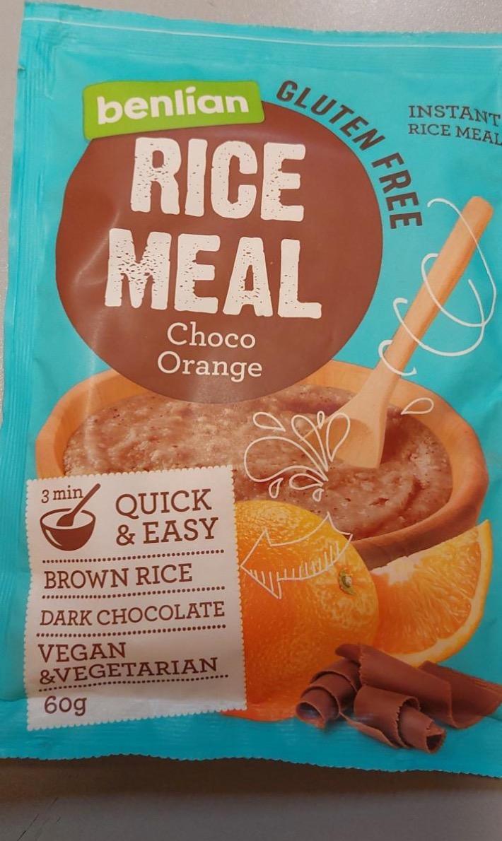 Képek - Rice meal csoki-narancs Benlian