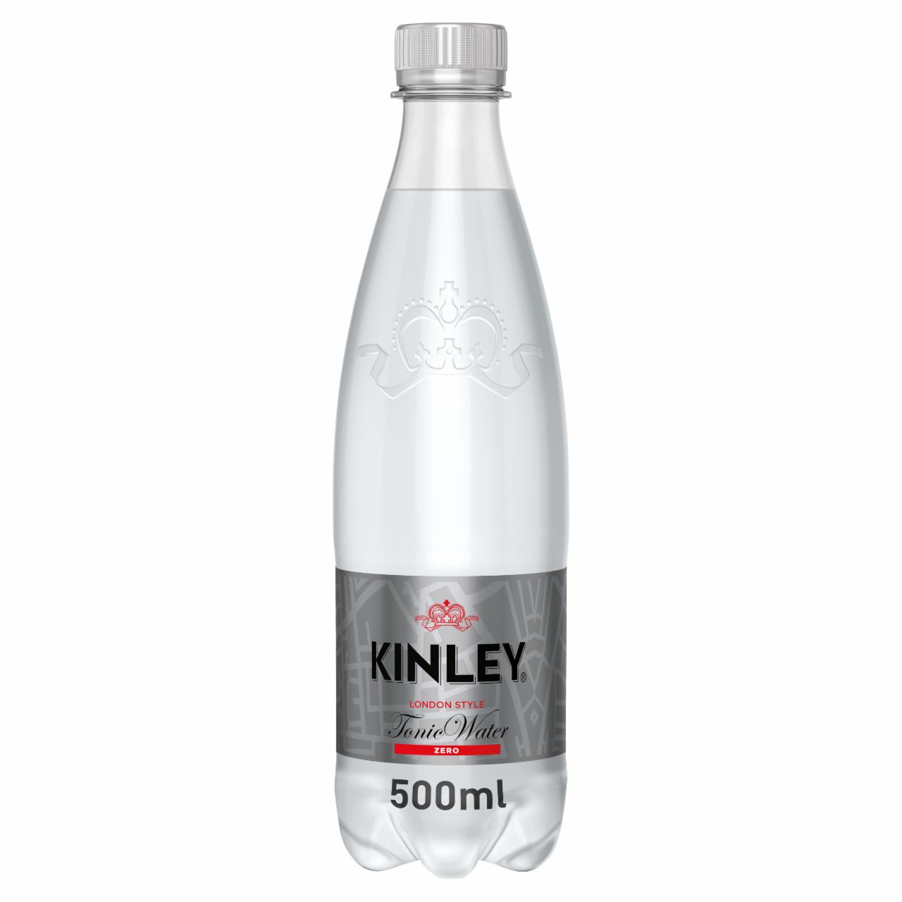Képek - Kinley Tonic Water Zero tonikízű szénsavas üdítőital édesítőszerekkel 500 ml