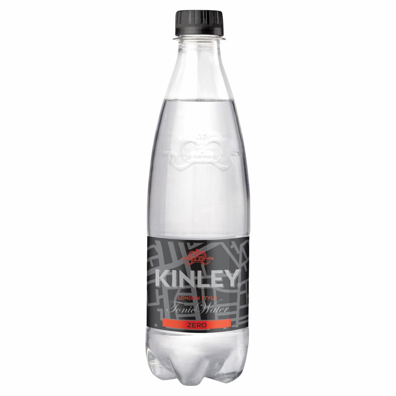 Képek - Kinley Tonic Water Zero tonikízű szénsavas üdítőital édesítőszerekkel 500 ml