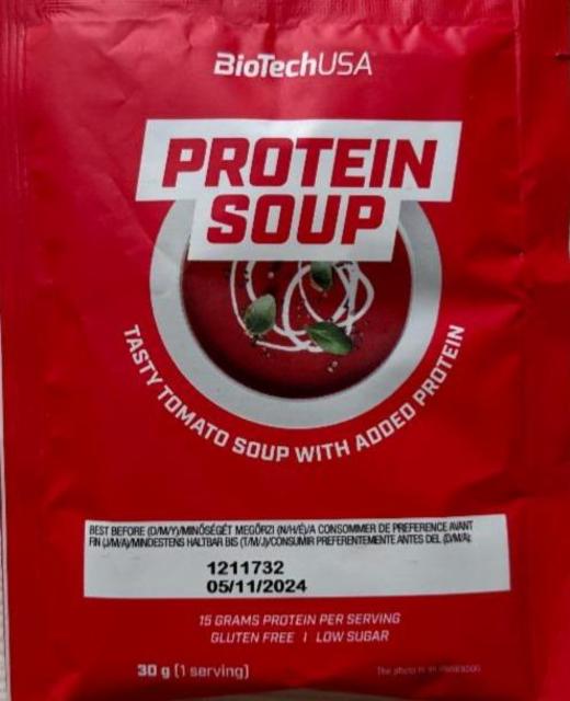 Képek - Protein soup tasty tomato soup with added protein BioTechUSA