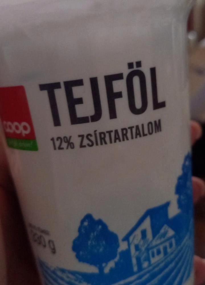 Képek - Tejföl 12% Coop