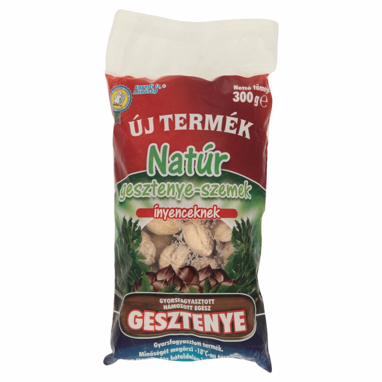 Képek - Gyorsfagyasztott natúr hámozott egész gesztenye 300 g