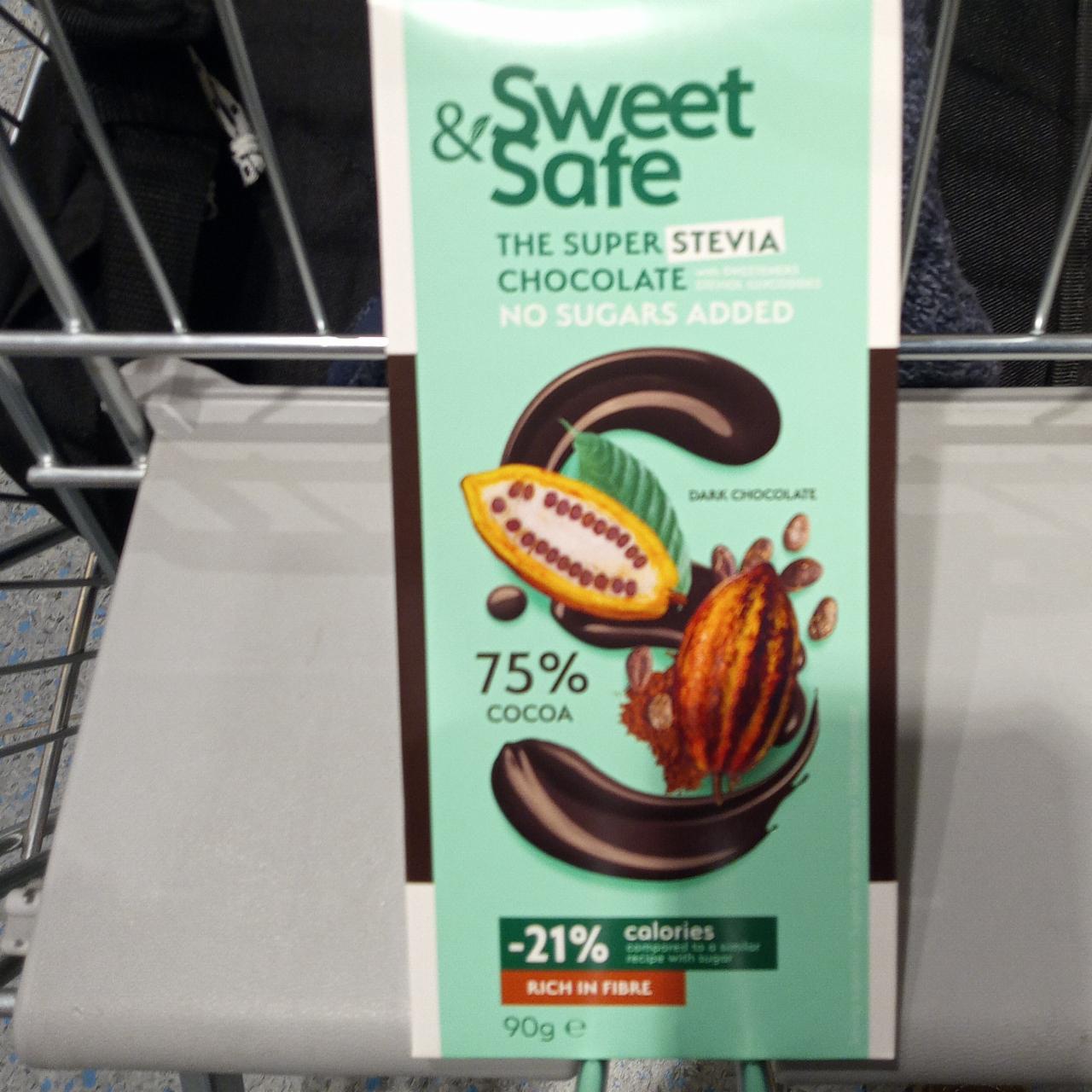 Képek - The super Stevia Chocolate 75% cocoa Sweet & Safe