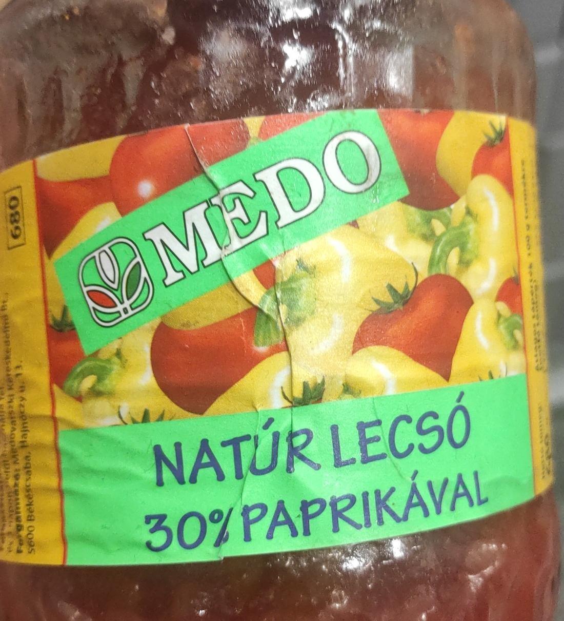 Képek - Natúr lecsó 30% paprikával Medo