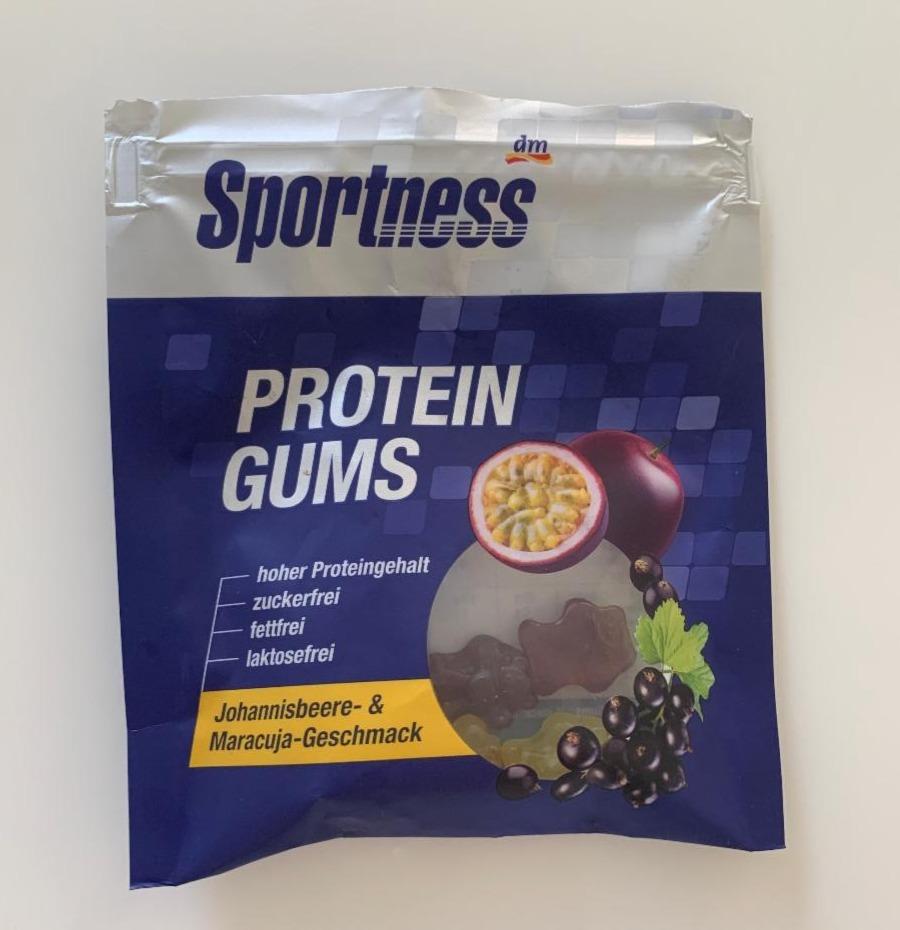 Képek - Protein gums Johannisbeere & Maracuje-Geschmack Sportness Dm