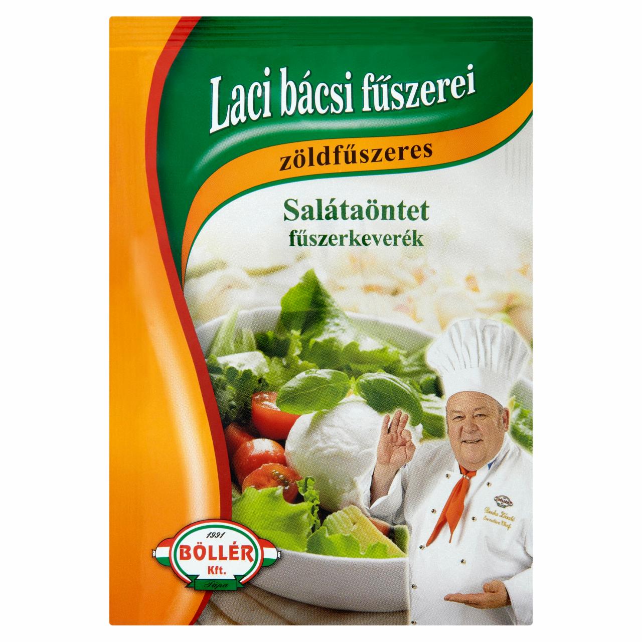 Képek - Böllér Laci Bácsi Fűszerei zöldfűszeres salátaöntet fűszerkeverék 20 g