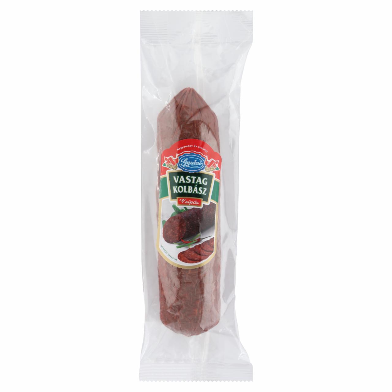 Képek - Gyulai csípős vastagkolbász 350 g