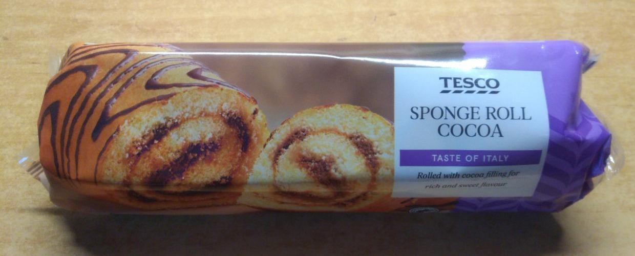 Képek - Tesco piskótatekercs mogyorókrémes töltelékkel