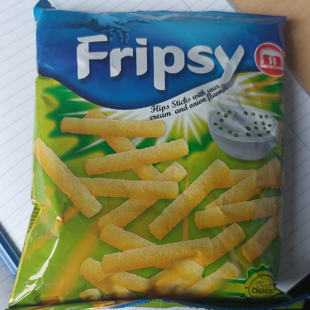 Képek - Fripsy Flips sticks with sour cream and onion flavour