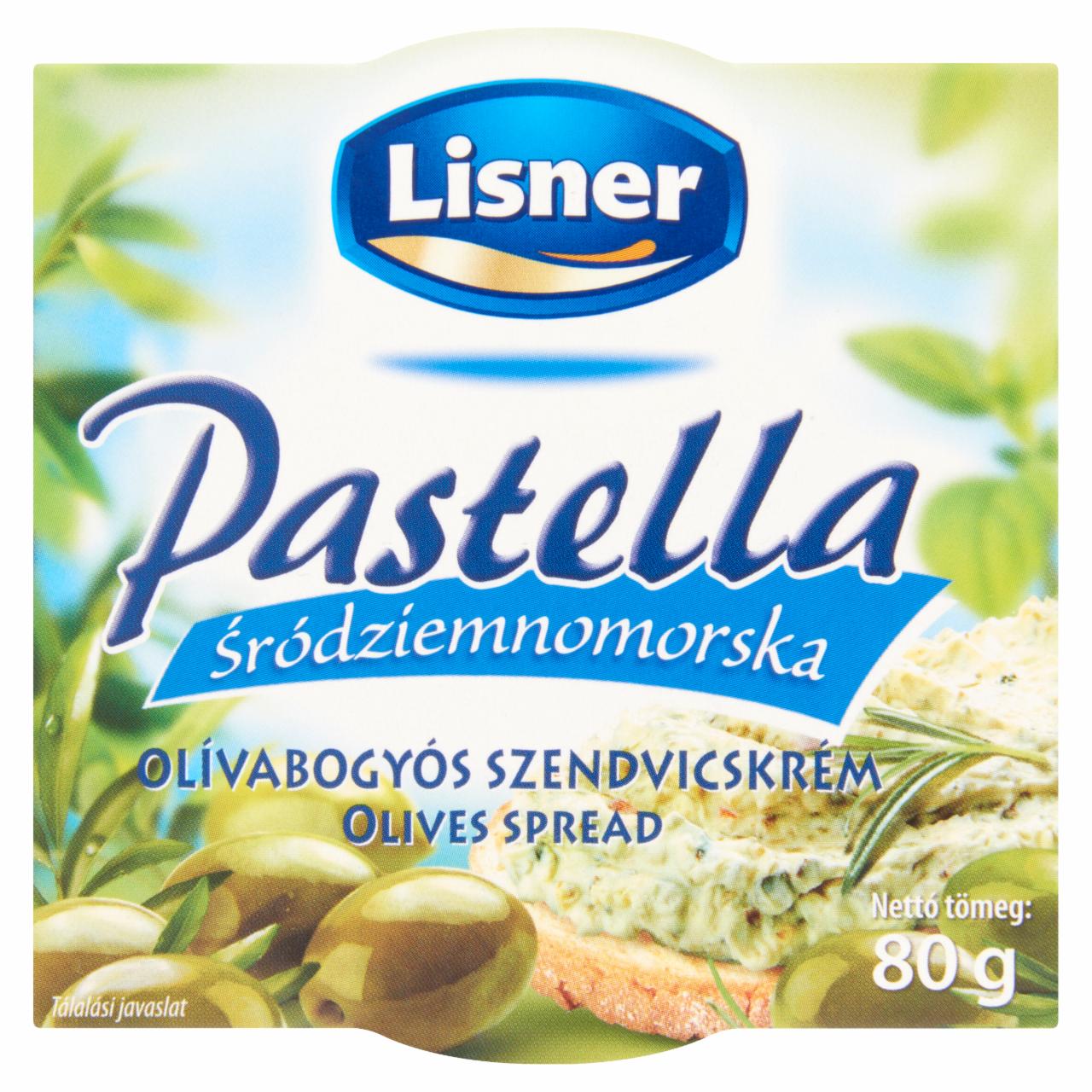 Képek - Lisner Pastella olívabogyós szendvicskrém 80 g