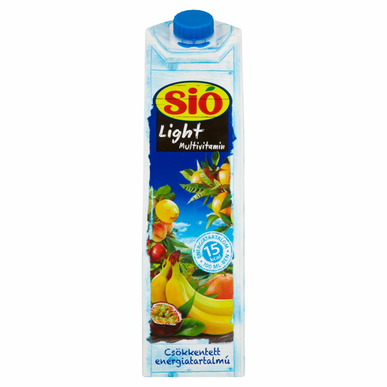 Képek - Sió Light multivitamin vegyes gyümölcsital 1 l