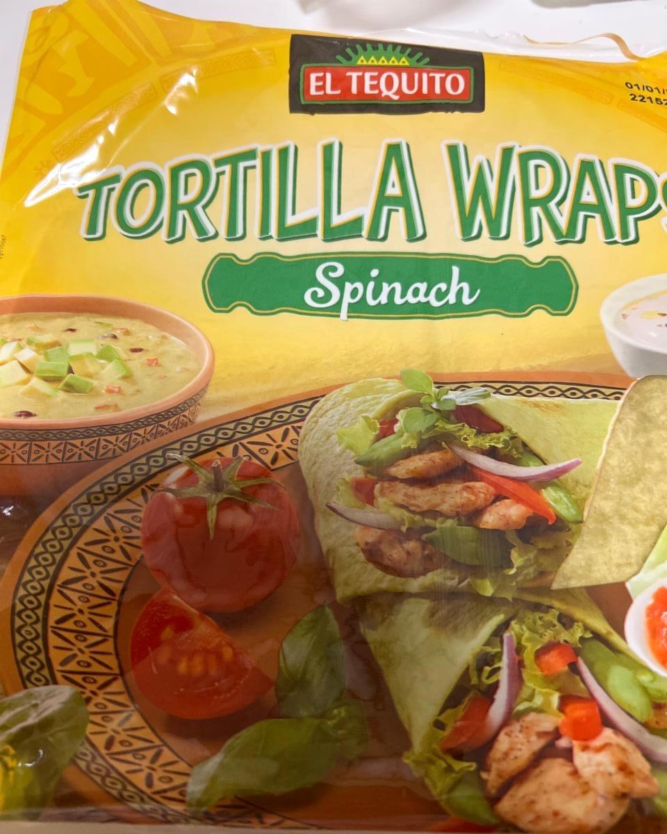 Képek - Tortilla wraps spenótos El Tequito