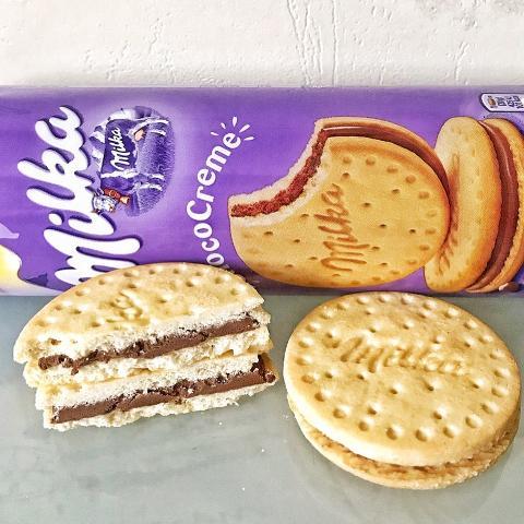 Képek - Choko pause csokoládéval töltött keksz Milka