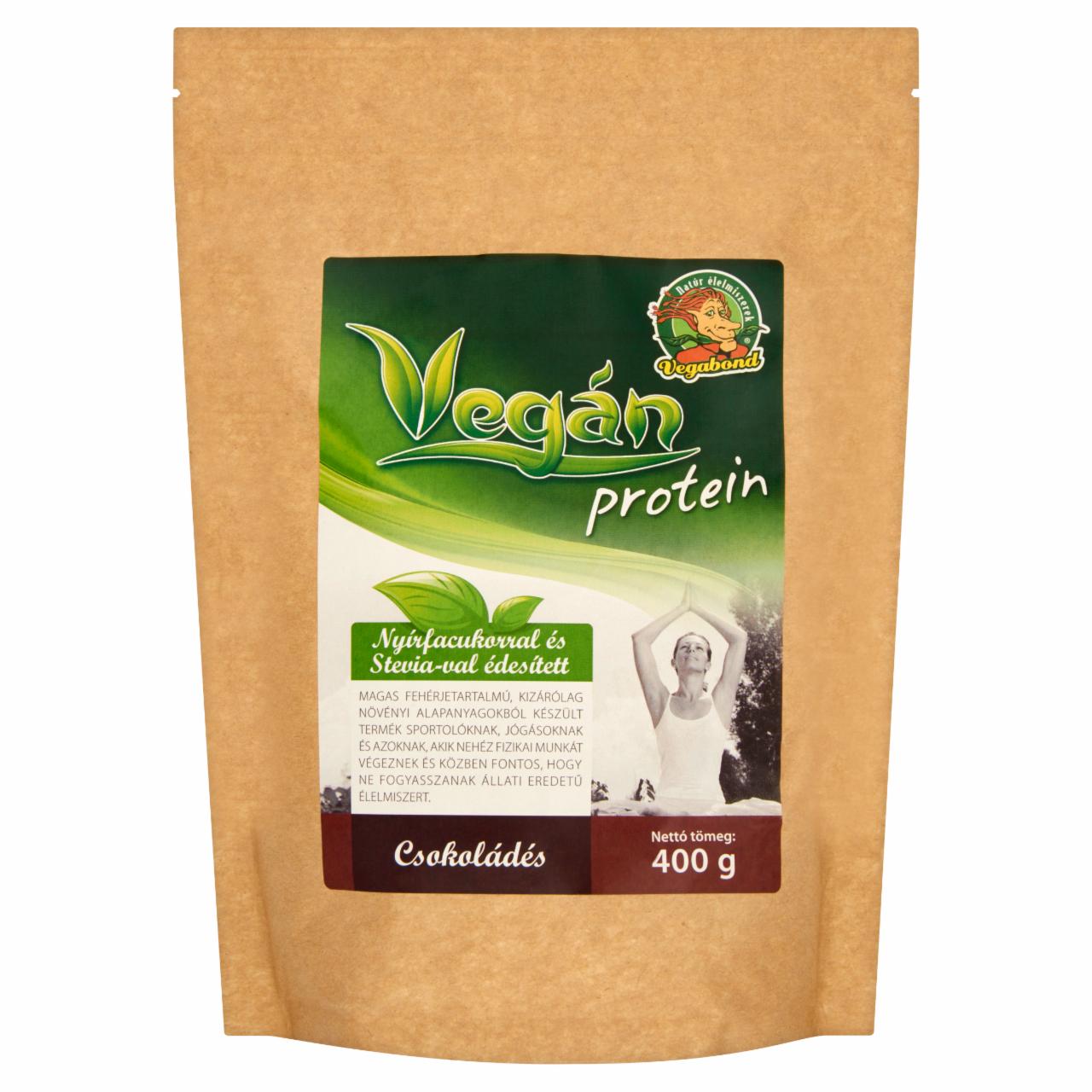 Képek - Vegabond Vegán Protein csokoládés fehérje por 400 g