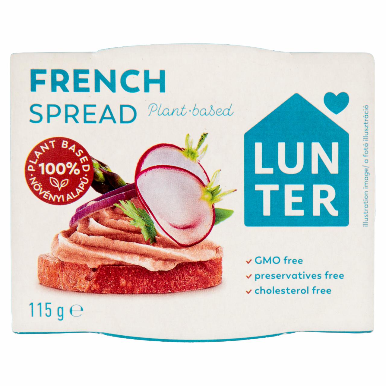 Képek - Lunter francia vegán szendvicskrém 115 g
